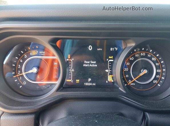 1C4PJXDG0SW535681 2025 JEEP WRANGLER Charcoal ხელსაწყოთა პანელის ხედი