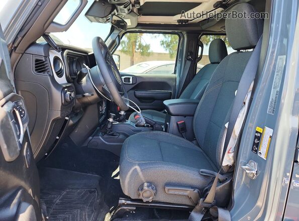 1C4PJXDG2SW535780 2025 JEEP WRANGLER Серый Вид салона спереди
