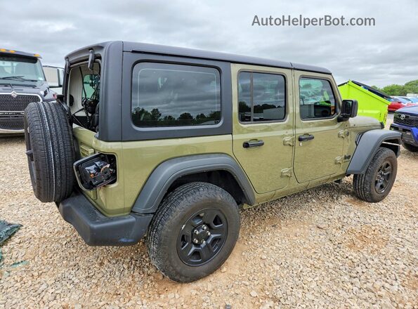 1C4PJXDG2SW581044 2025 JEEP WRANGLER Tan უკანა მარჯვენა