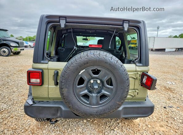 1C4PJXDG2SW581044 2025 JEEP WRANGLER Tan უკანა ხედი