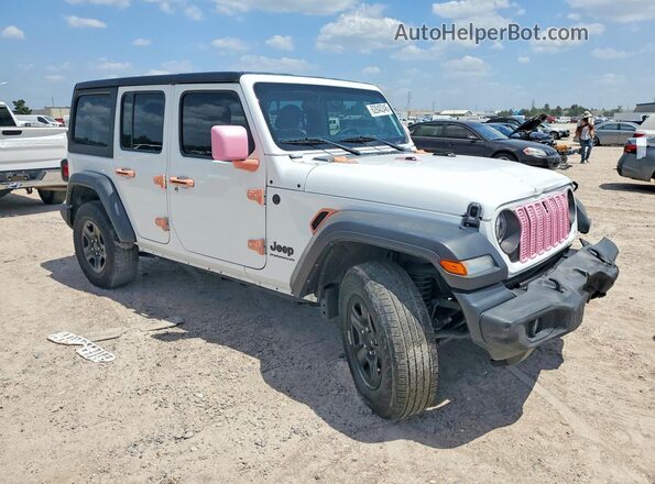 1C4PJXDG4RW277501 2024 JEEP WRANGLER White Delantero derecho
