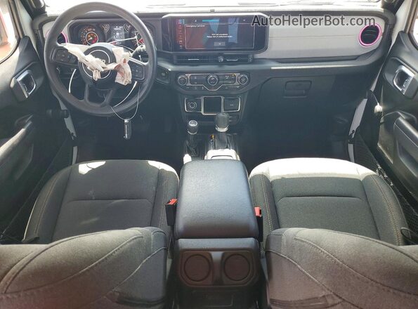 1C4PJXDG4RW277501 2024 JEEP WRANGLER White Vista del salpicadero