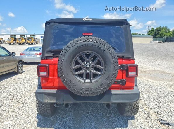 1C4PJXDG4RW307905 2024 JEEP WRANGLER Red Вид ззаду