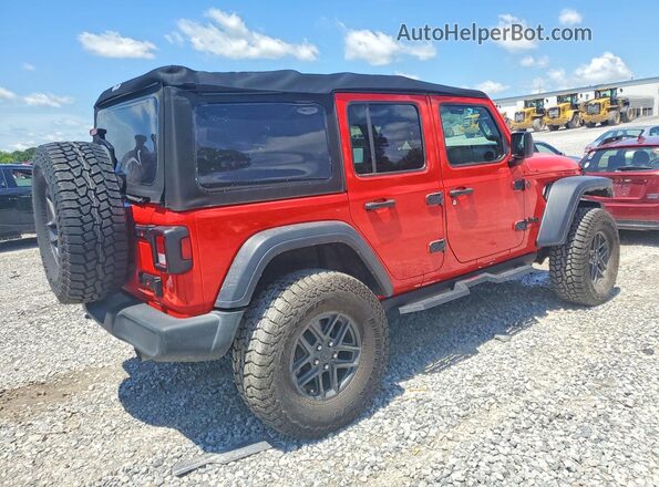1C4PJXDG4RW307905 2024 JEEP WRANGLER Red Задня права чверть