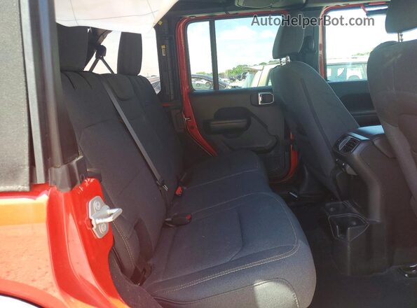 1C4PJXDG4RW307905 2024 JEEP WRANGLER Red Вид задньої частини салону