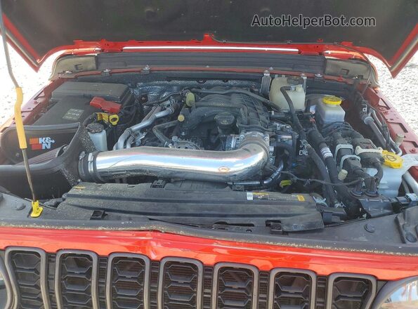 1C4PJXDG4RW307905 2024 JEEP WRANGLER Red Вид підкапотного простору