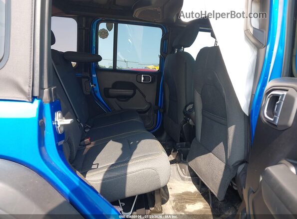 1C4PJXDG4SW561961 2025 JEEP WRANGLER Blue Widok naklejki z numerem VIN