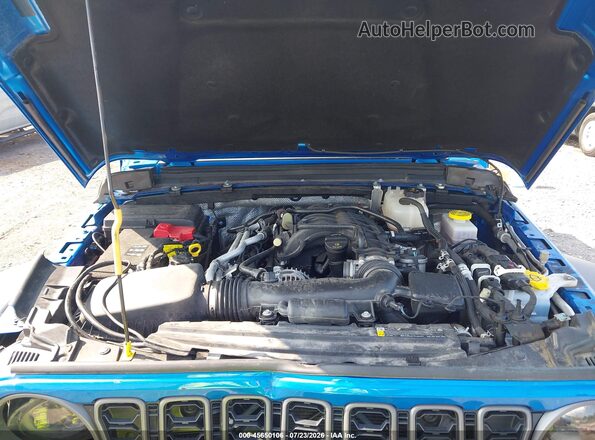 1C4PJXDG4SW561961 2025 JEEP WRANGLER Blue Widok z tyłu