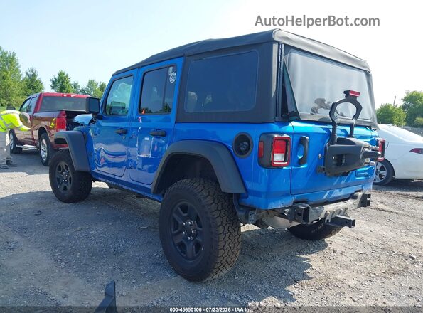 1C4PJXDG4SW561961 2025 JEEP WRANGLER Blue Tył lewy