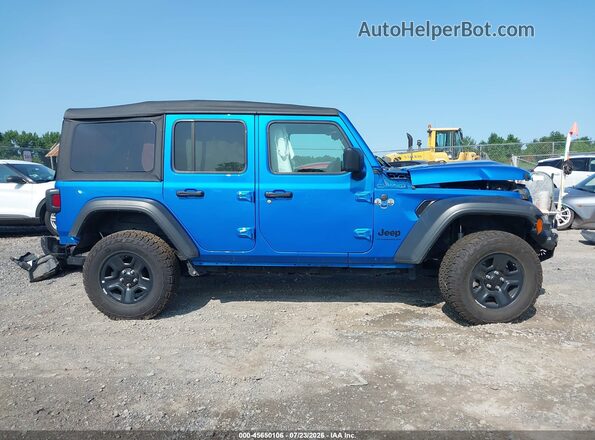 1C4PJXDG4SW561961 2025 JEEP WRANGLER Blue Widok wnętrza 360 stopni