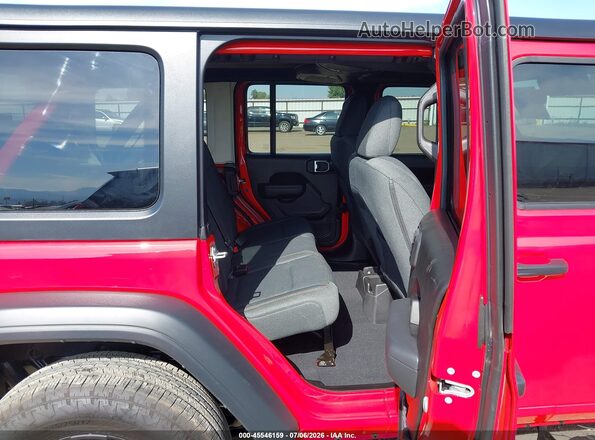 1C4PJXDG4SW660375 2025 JEEP WRANGLER Red VIN կոդի պիտակի տեսք