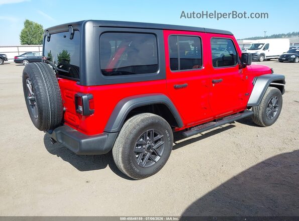 1C4PJXDG4SW660375 2025 JEEP WRANGLER Red Հետևի աջ