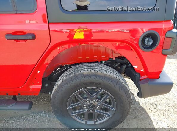 1C4PJXDG4SW660375 2025 JEEP WRANGLER Red Դիմացի տեսք