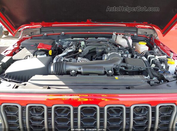 1C4PJXDG4SW660375 2025 JEEP WRANGLER Red Հետևի տեսք