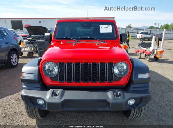 1C4PJXDG4SW660375 2025 JEEP WRANGLER Red Սալոնի հետևի տեսք