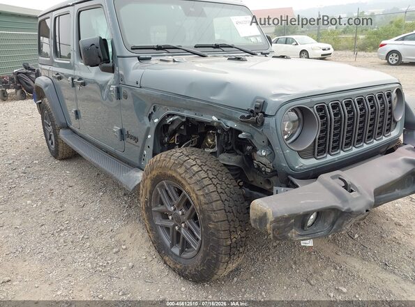 1C4PJXDG5SW659106 2025 JEEP WRANGLER Gray Vista frontal