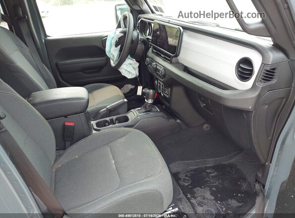 1C4PJXDG5SW659106 2025 JEEP WRANGLER Gray Vista interior delantera