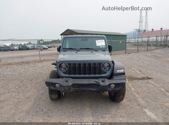 1C4PJXDG5SW659106 2025 JEEP WRANGLER Gray Vista interior trasera