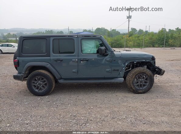 1C4PJXDG5SW659106 2025 JEEP WRANGLER Gray Vista interior de 360 grados