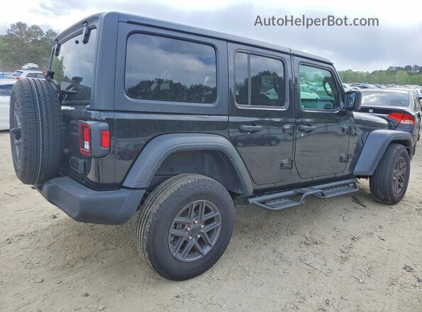1C4PJXDG6SW540514 2025 JEEP WRANGLER Черный Задняя правая четверть