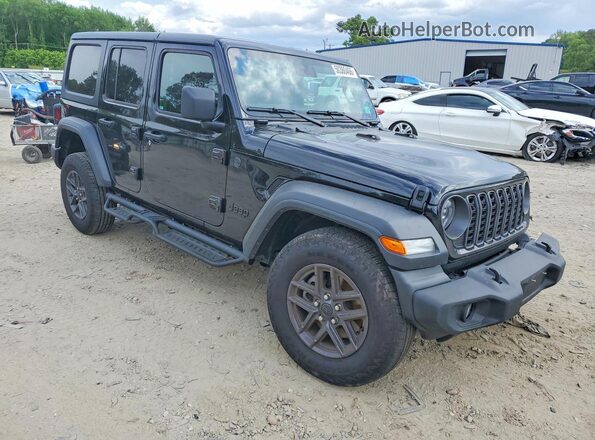 1C4PJXDG6SW540514 2025 JEEP WRANGLER Черный Передняя правая четверть
