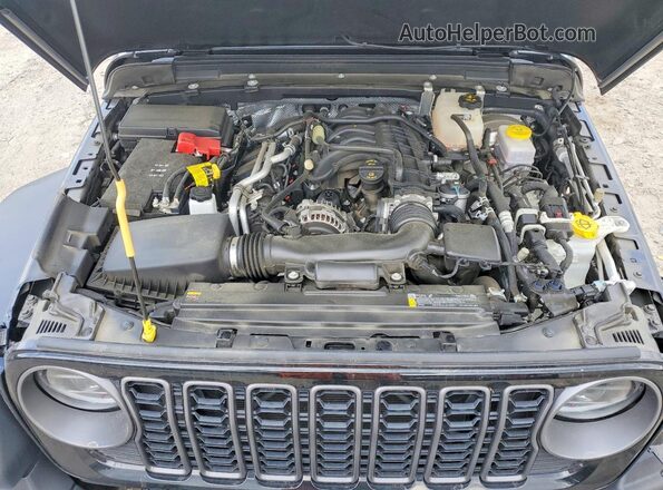 1C4PJXDG6SW540514 2025 JEEP WRANGLER Черный Вид подкапотного пространства