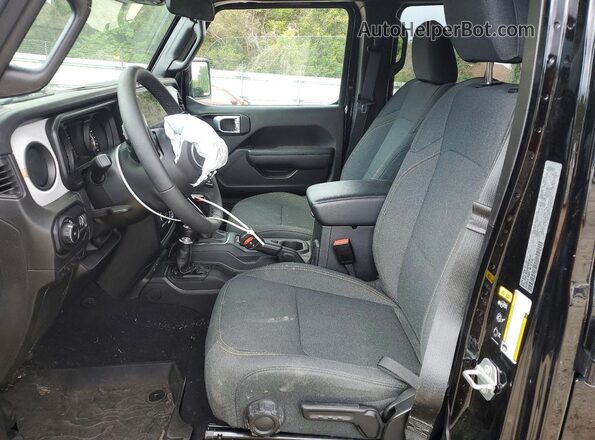 1C4PJXDG6SW540514 2025 JEEP WRANGLER Черный Вид салона спереди
