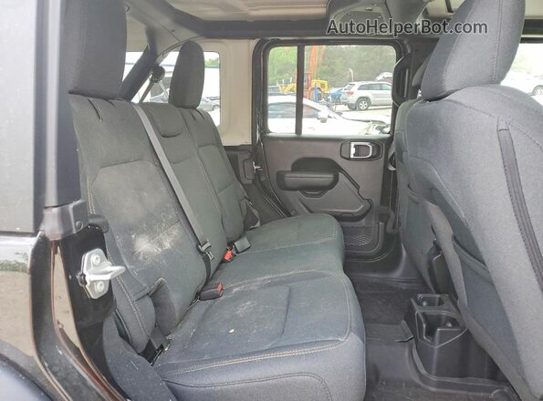 1C4PJXDG6SW540514 2025 JEEP WRANGLER Черный Вид задней части салона