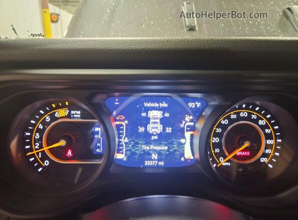 1C4PJXDG7RW282420 2024 JEEP WRANGLER Gray Սարքավորումների վահանակի տեսք