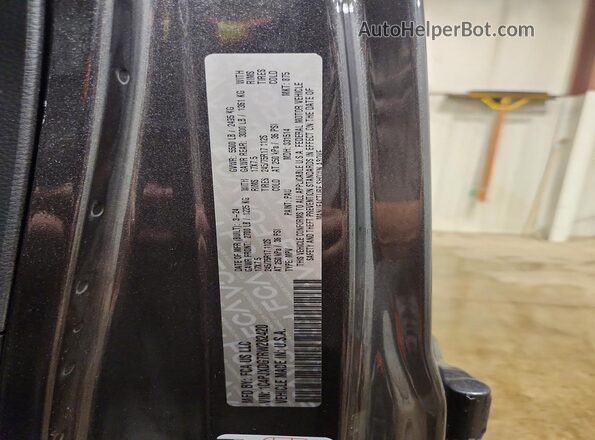1C4PJXDG7RW282420 2024 JEEP WRANGLER Gray VIN կոդի պիտակի տեսք