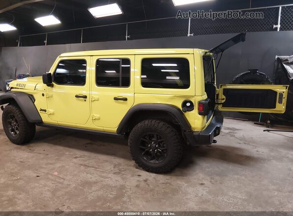 1C4PJXDG8RW287321 2024 JEEP WRANGLER Yellow Задня ліва чверть