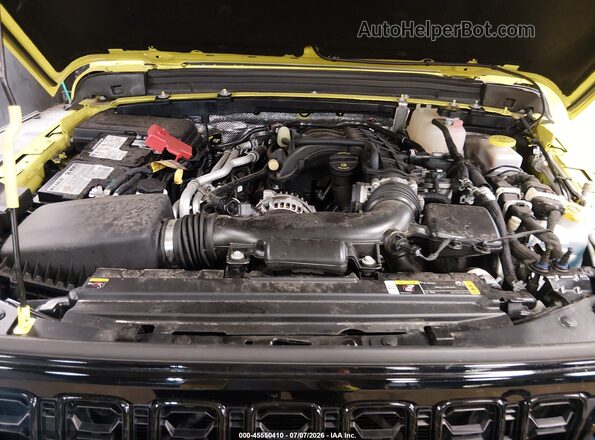 1C4PJXDG8RW287321 2024 JEEP WRANGLER Yellow Вид ззаду