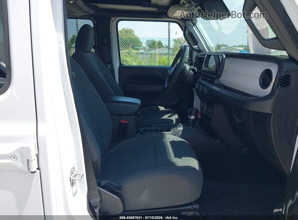 1C4PJXDG9RW246549 2024 JEEP WRANGLER White წინა სალონის ხედი