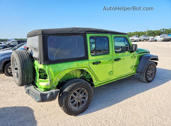 1C4PJXDG9SW536585 2025 JEEP WRANGLER Зеленый Задняя правая четверть