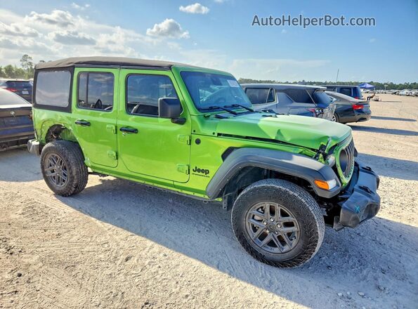 1C4PJXDG9SW536585 2025 JEEP WRANGLER Зеленый Передняя правая четверть