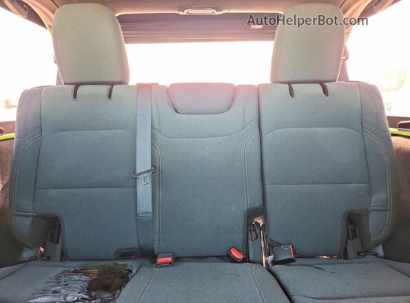 1C4PJXDG9SW536585 2025 JEEP WRANGLER Зеленый Вид задних сидений