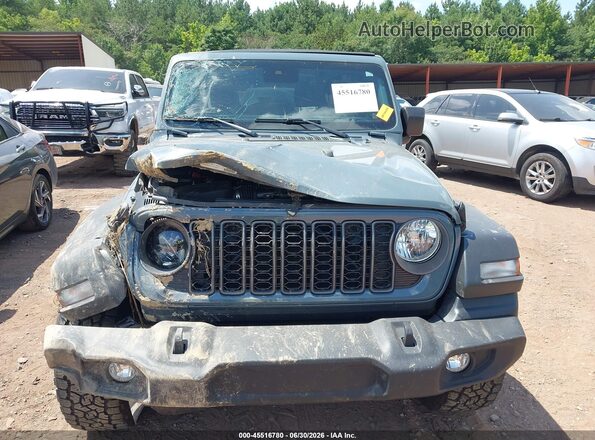 1C4PJXDG9SW548722 2025 JEEP WRANGLER Gray Դիմացի տեսք