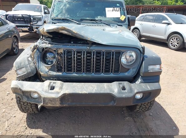 1C4PJXDG9SW548722 2025 JEEP WRANGLER Gray Սարքավորումների վահանակի տեսք