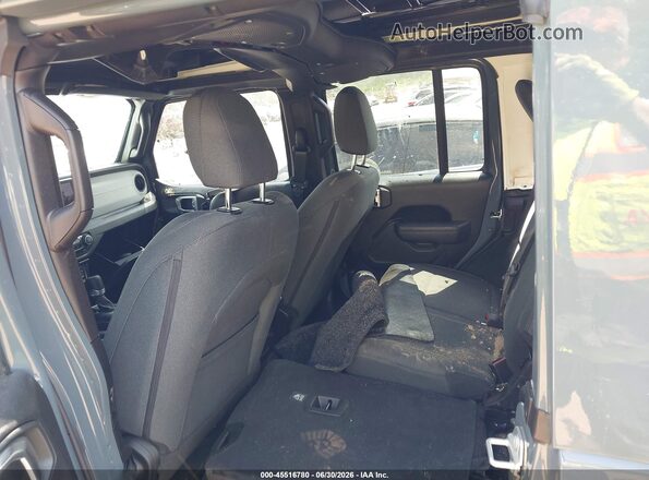 1C4PJXDG9SW548722 2025 JEEP WRANGLER Gray VIN կոդի պիտակի տեսք