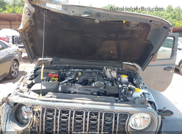 1C4PJXDG9SW548722 2025 JEEP WRANGLER Gray Հետևի տեսք