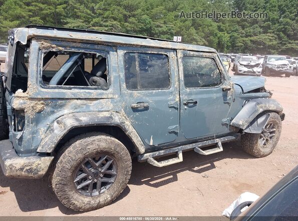 1C4PJXDG9SW548722 2025 JEEP WRANGLER Gray Սալոնի հետևի տեսք