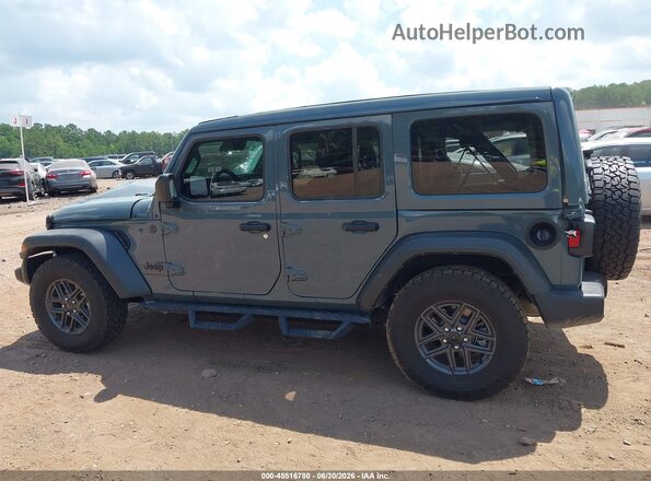 1C4PJXDG9SW548722 2025 JEEP WRANGLER Gray Սալոնի 360 աստիճան տեսք