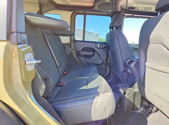 1C4PJXDG9SW650442 2025 JEEP WRANGLER Зеленый Вид задних сидений