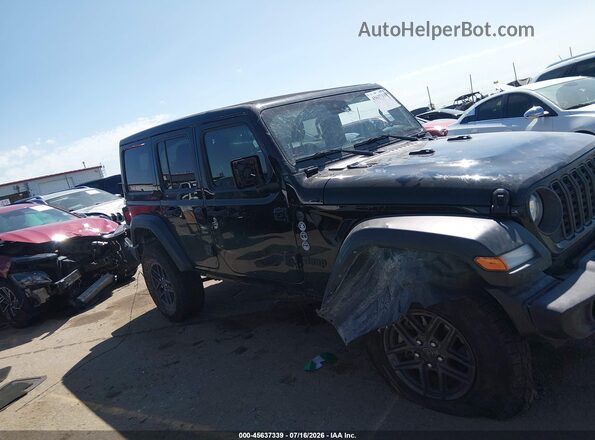 1C4PJXDGXRW242445 2024 JEEP WRANGLER Black ხელსაწყოთა პანელის ხედი