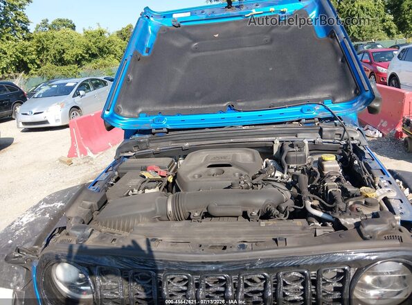 1C4PJXDN0SW502842 2025 JEEP WRANGLER Blue Widok z tyłu