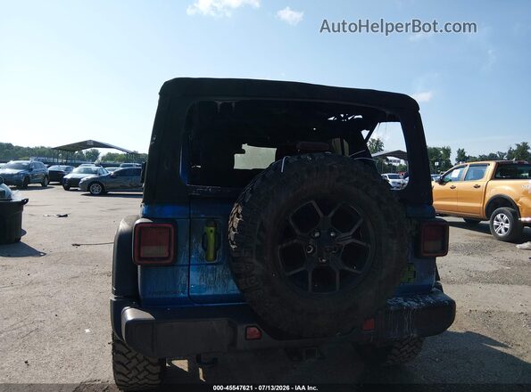 1C4PJXDN0SW502842 2025 JEEP WRANGLER Blue Widok wnętrza z tyłu