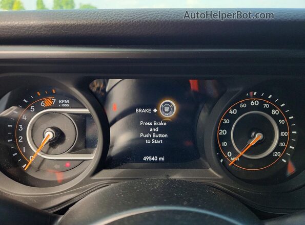 1C4PJXDN1RW110835 2024 JEEP WRANGLER Gray Widok zestawu wskaźników