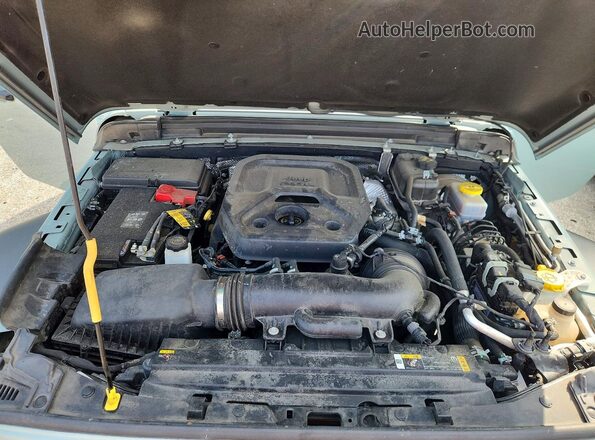 1C4PJXDN1RW110835 2024 JEEP WRANGLER Gray Widok komory silnika
