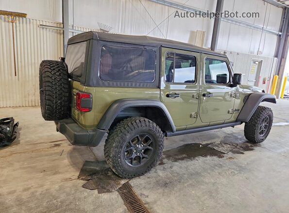 1C4PJXDN1SW507323 2025 JEEP WRANGLER Коричневый Задняя правая четверть