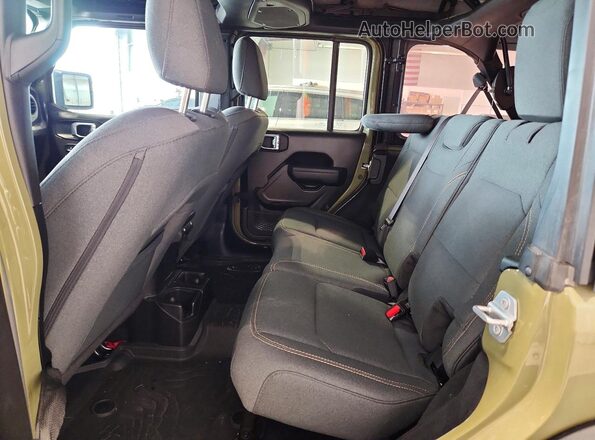1C4PJXDN1SW507323 2025 JEEP WRANGLER Коричневый Вид задней части салона